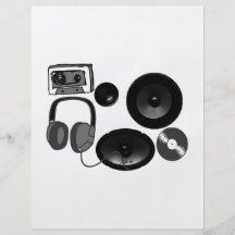 Cadeaux de fan de musique ! tract personnalisé