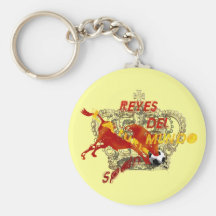 Cadeaux de football d'Espana Reyes Del Mundo Toro Porte-clé