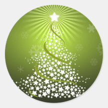 CADEAUX DE NOËL ADHÉSIFS RONDS