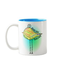 Cadeaux de "oiseau de grammaire" de professeur d'A