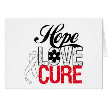 Cadeaux de TRAITEMENT d'AMOUR d'ESPOIR de cancer d Cartes