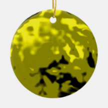 Cadeaux de Zazzle de MUSÉE de transport de jaune d Ornement De Noël