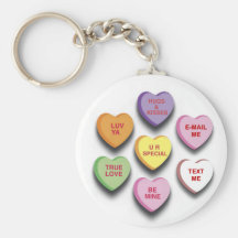 Cadeaux et habillement de coeurs de conversation d porte-clef