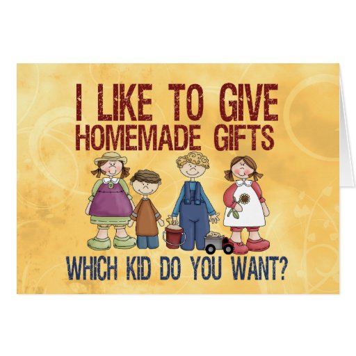 Cadeaux faits maison cartes