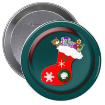 Cadeaux préférés de Noël Badge Avec Épingle