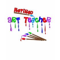Cadeaux retirés de professeur d'art t-shirts