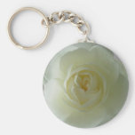 Cadeaux romantiques de fleur blanche de porte - cl porte-clé