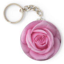 Cadeaux roses de fleur de Cheeful de porte - clés 