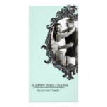 Cadre vintage carte avec photo