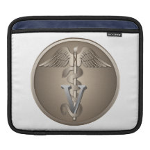 Caducée vétérinaire housses iPad