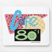 Café 80s tapis de souris
