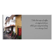 Café chez Kochi Photocartes