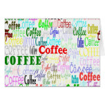 Café de café de café ! Invitation Carte De Vœux