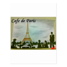 café De Paris Cartes Postales