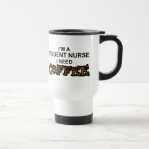 Café du besoin - élève-infirmière mugs à café