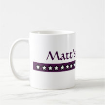 Café fait sur commande de Matt Tasse À Café