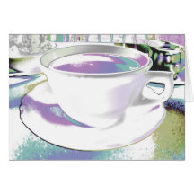Café modéré carte de vœux