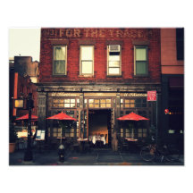 Café - New York City Photo Sur Toile