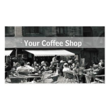 Café-restaurant de l'Europe Cartes De Visite Personnelles