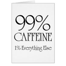 Caféine de 99% cartes