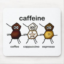 Caféine Tapis De Souris