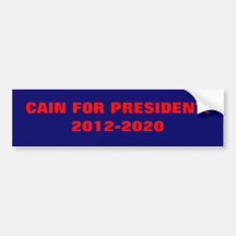 CAÏN POUR LE PRÉSIDENT ! ADHÉSIF POUR VOITURE
