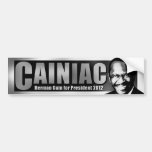 CAINiac pour Herman Caïn Autocollant Pour Voiture