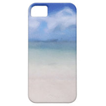 Caisse abandonnée de l'iPhone 5 de plage Étuis iPhone 5