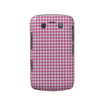Caisse audacieuse de Blackberry de guingan rouge Coques Blackberry Bold