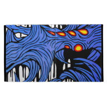 caisse bleue de folio d'ipad coque iPad