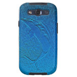 Caisse bleue de téléphone de dauphin coque galaxy SIII