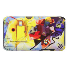 Caisse bleue rouge jaune de contact de Kandinsky i Coque iPod Case-Mate