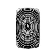 Caisse de Blackberry de générateur de monogramme d Coque Blackberry Bold