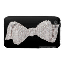Caisse de courbe de Blackberry d'or blanc de diama Coque Case-Mate iPhone 3