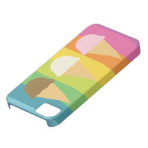 Caisse de l'iPhone barrée par cornets de crème gla Coques iPhone 5