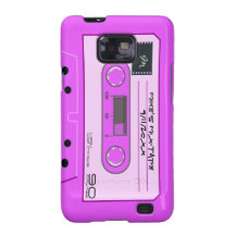 Caisse rose faite sur commande de galaxie de Samsu Coque Galaxy S2