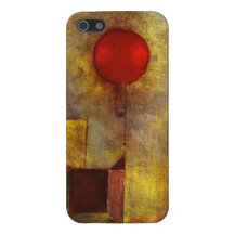 Caisse rouge de l'iPhone 5 de ballon de Paul Klee Coques iPhone 5