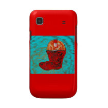 Caisse rouge de Smartphone de galaxie de Samsung d