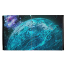 Caisse universelle de folio d'iPad de planète cong Coque iPad