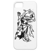 Caisses de dragon de Gallois Coques iPhone 5 Case-Mate