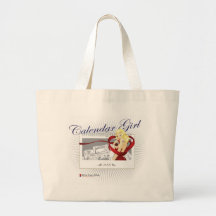 Calendrier-Fille Sac En Toile