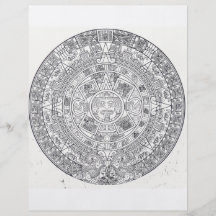 'Calendrier maya Stone Tract Customisé