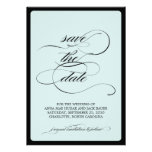 {calligraphie} faites gagner la date invitations