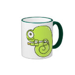 Caméléon de bébé tasse à café