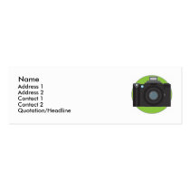 Camera visitekaartjes
