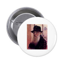 Camille Pissarro - autoportrait 1903 d'autoportrai Badges