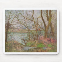 Camille Pissarro - enregistreurs Pontoise gris 187 Tapis De Souris