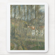 Camille Pissarro - ermitage 1877 de Pontoise Côte Tapis De Souris