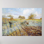 Camille Pissarro - huile 1973 de neige de Frost de Affiches