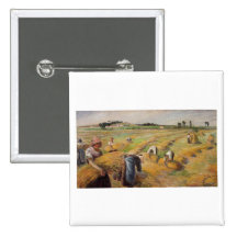 Camille Pissarro - la ferme de grain d'huile de la Badges